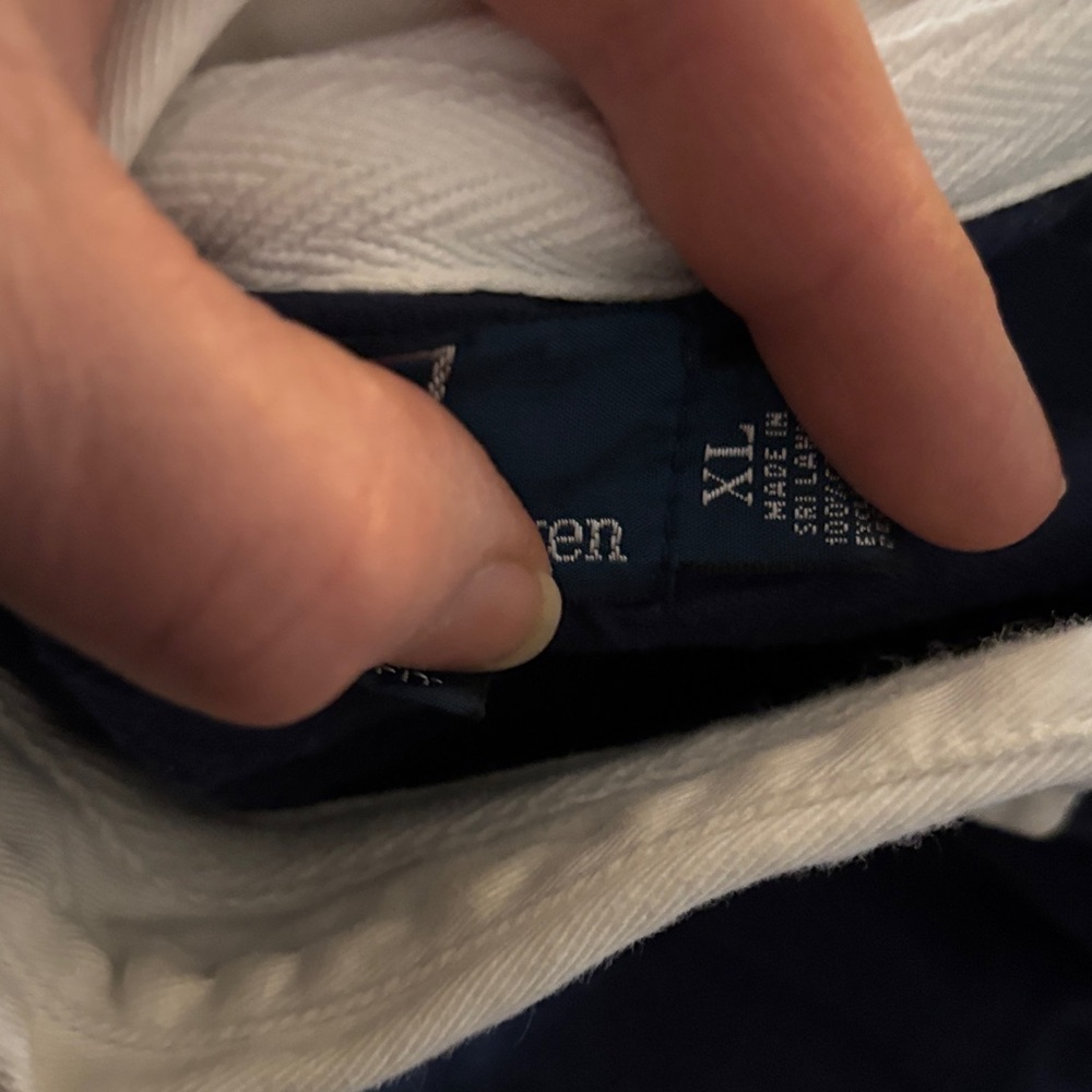 Polo Ralph Lauren Navy Shirt with Gold Crest - Picture 5 of 5